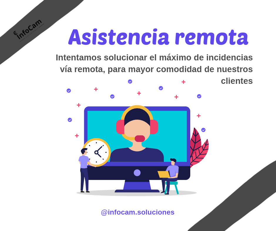 Servicio de asistencia remota de InfoCam