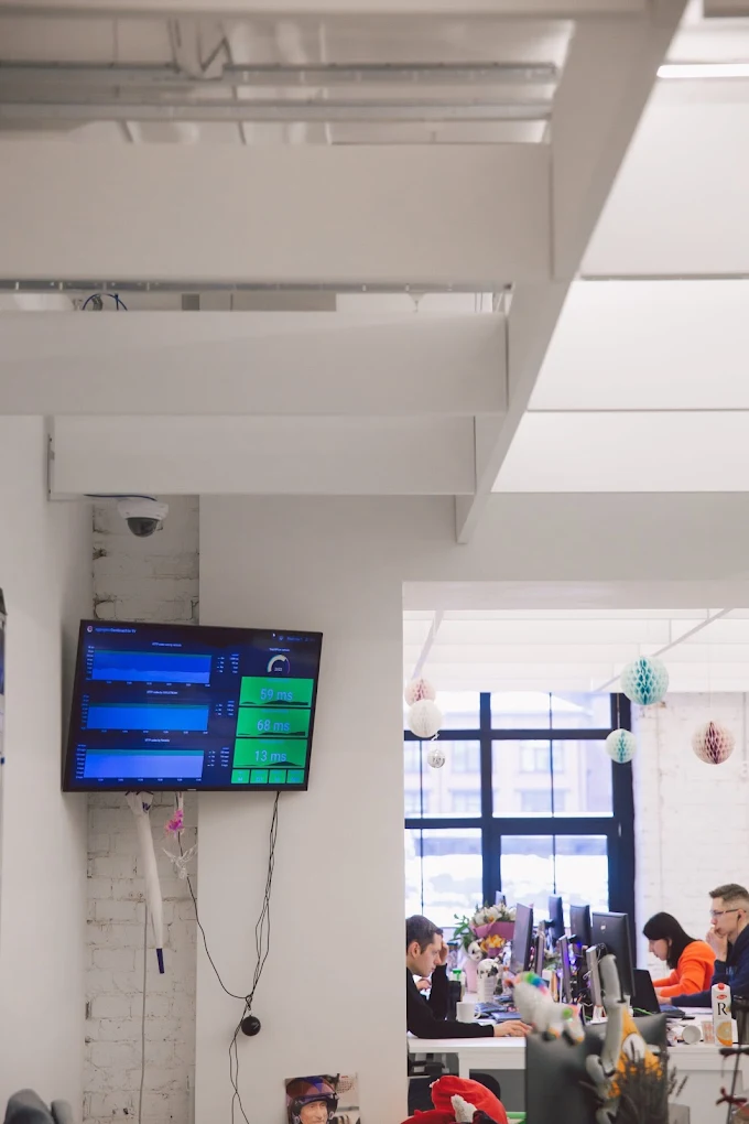 Monitorización de red instalada en una empresa