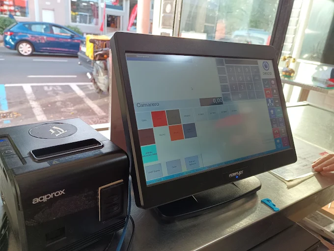 TPV instalado en negocio en Gran Canaria