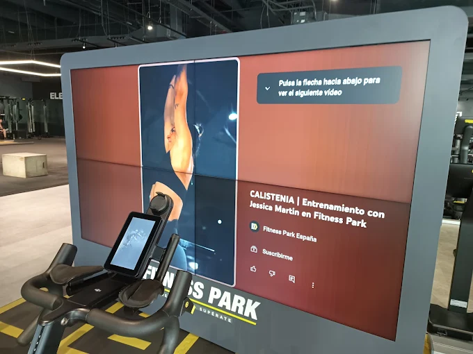 Videowall instalado en Fitness Park Las Terrazas